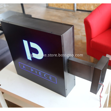 Outdoor Lighted Sign Boxes for Businesses